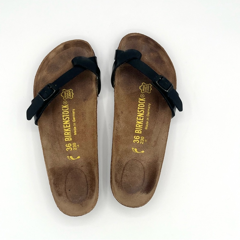 BIRKENSTOCK Piazza Birko-Flor Patent Leather Black 36